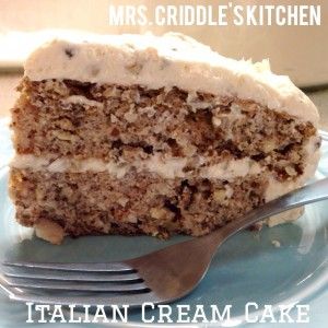 Thm Sweets, Trim Healthy Mama Dessert, Hummingbird Cake Recipes, Trim Healthy Recipes, Italian Cream Cakes, Italian Cream, Bolo Fit, Low Carb Cake, Postre Keto