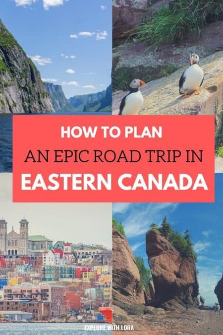 Planning an east coast Canada road trip this summer? Read this first! This epic guide outlines all the best things to do on an Eastern Canada road trip from Toronto or Montreal. Includes itineraries for New Brunswick, Prince Edward Island, Nova Scotia, and Newfoundland. Plan your dream East coast Canada road trip now! #EastCoastCanadaRoadTrip #RoadTrip #Canada #NovaScotia #Newfoundland #PrinceEdwardIsland #NewBrunswick #ThingsToDo #Summer East Coast Canada Road Trip, Eastern Canada Travel, Eastern Canada Road Trip, Cross Canada Road Trip, Road Trip Canada, East Coast Canada, Nova Scotia Travel, Newfoundland Travel, Canadian Road Trip