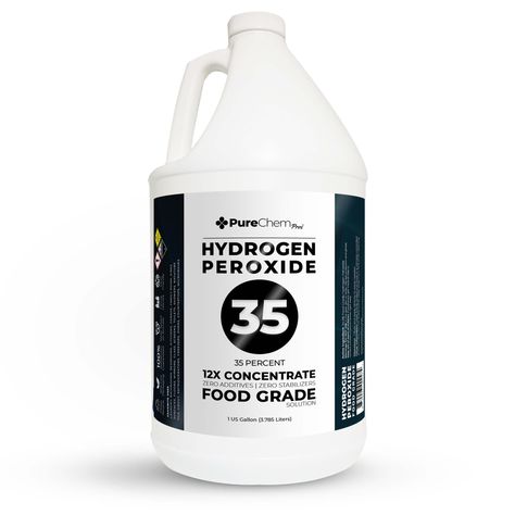 Food Grade Hydrogen Peroxide, Pool Oasis, Peroxide Uses, Hydrogen Peroxide Uses, Natural Disinfectant, Natural Pesticides, Pool Care, How To Wash Vegetables, Stock Tank Pool