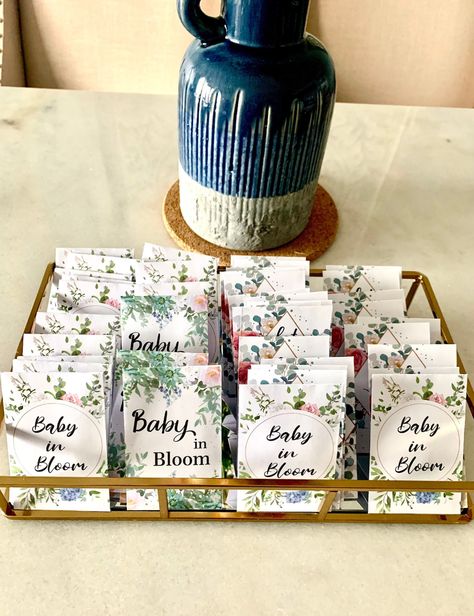 Baby Shower Seed Packet Favors, Baby Shower Favors, Baby in Bloom, Let Love Bloom, Seed Packet Favors, Custom Baby Shower Favors, Wildflower - Etsy Baby Shower Seed Favors, Let Love Bloom, Custom Seed Packets, Seed Packets Favors, Shower Prizes, Seed Favors, Baby Shower Prizes, Garden Baby Showers, Shower Favors Baby