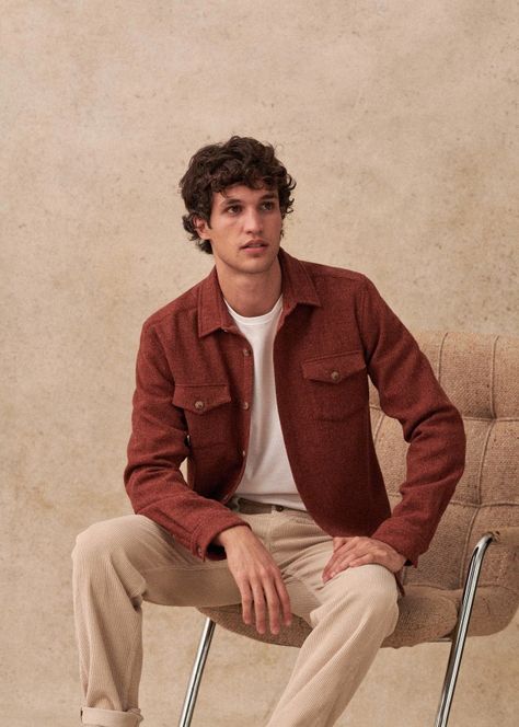 Earth Tone Outfits Men Casual, Earth Tone Outfits Men, Trajes Casual, Earth Tone Outfits, Autumn Color Palette Fashion, Fashion Illustration Poses, Outfit Planner, Blouse Man, Photography Men