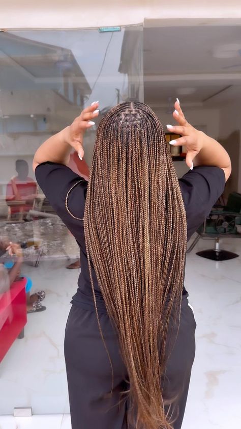 TILLY HAIR GH | So lovely 😍😍😍 @ghanaianhairstyles @ghanabraidstyles #braids #handmade #hair #braidstyles #braidsgang #knotlessbraids #boxbraids #neatbraids... | Instagram Tiny Micro Braids, Boho Braids With Color, Braids With Color, Colored Braids, Micro Braids, Cool Braids, Boho Braids, March 19, Braid Styles