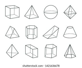 Figures Drawing, Solid Figures, Geometric Shapes Drawing, Figure Drawing Tutorial, Joshua Tree House, Simple Geometric Designs, Perspective Drawing Lessons, Platonic Solid, Geometric Drawing