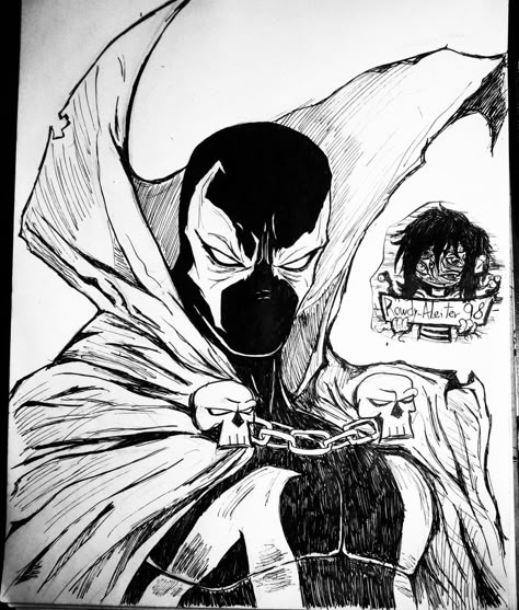 Spawn Drawing, Spawn Tattoo, Batman Beyond, Image Comics, Art Sketch, Dark Horse, Anime Sketch, Anime Comics, Pencil Drawings