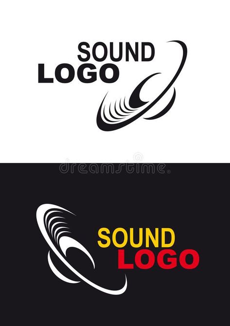 Sound Logo stock illustration Speaker Logo Design, Sound Logo Design, Sound Illustration, Speaker Logo, Logo Sound, Pm Logo, Sound Logo, A Icon, Buffalo Logo