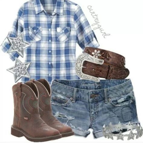 Country Girl Outfit Cowgirls Outfits, Outfit Country, Cute Cowgirl, Country Clothes, Cute Cowgirl Outfits, Boots Jeans, Country Style Outfits, Cute Country Outfits, Denim Outfits