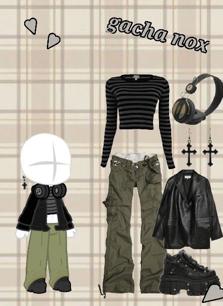 Fairy Grunge Gacha Club Outfits, Gacha Club Outfit Streetwear, Gacha Club Suit Outfit, Ubrania Gacha Life, Gacha Club Nonbinary Outfits, Gacha Redux Outfits, Grunge Gacha Outfits, Gacha Club Ideas Clothes Y2k, Gacha Outfits Aesthetic