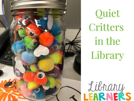 School Library Classroom Management, Elementary Library Rewards, Kindergarten Library Center, Elementary Library Display Ideas, School Library Decorating Ideas Elementary, Library Incentives Elementary, Library Classroom Management, Library Guessing Games, Library Room Ideas For School