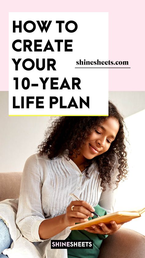 Vision Setting: How To Create Your 10 Year Plan + Free Printable Perpetual Planner - 2 10 Year Plan Life Goal Settings, Life Plan Template, 10 Year Plan, 5 Year Plan, Organization Skills, Supportive Friends, Birthday Calendar, Year Plan, Sustainable Energy