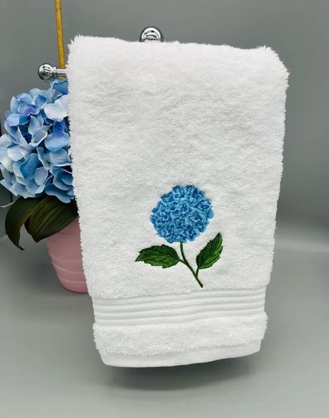 This Bath Towels item is sold by SayItWithLinens. Ships from Staten Island, NY. Listed on Jul 14, 2022 Towel Embroidery Designs Gift Ideas, Hand Towel Embroidery, Hydrangea Embroidery, Towel Embroidery Designs, Monogram Bedding, Embroidered Bath Towels, Towel Embroidery, Towel Sets, Baby Embroidery