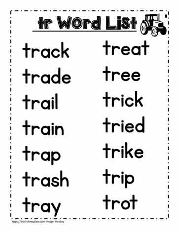 A tr Spelling Test Grade Two Spelling Words, Blended Words, Spelling Test For 1st Grade, Spelling Test Practice, Ee Ea Spelling Rule, Spelling List, Phonics Reading Passages, 2nd Grade Class, Phonics Blends