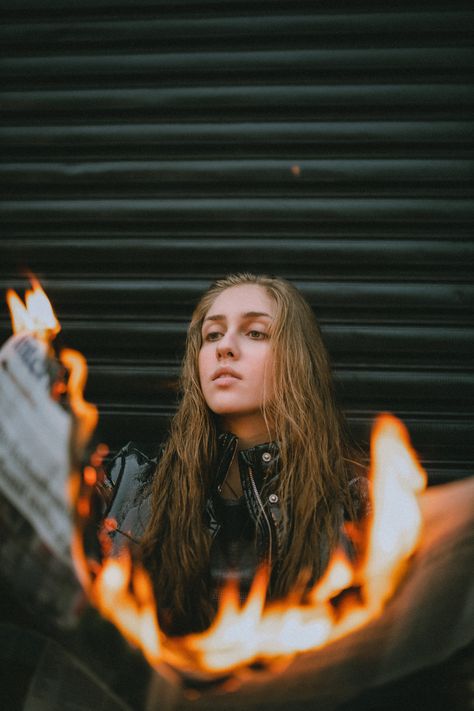 Burning Newspaper Photography, Burning Newspaper Photoshoot, Burning Photoshoot, News Paper Photoshoot, Newspaper Fire, Concept Photography Ideas Creative, Burning Photography, Burning Newspaper, Paper On Fire