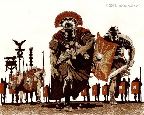 roman army 2 Comic Art Roman Soilder Art, Roman Soldier Art, Roman Armor, Roman Army, Short Animation, Roman Warriors, Roman Era, Ancient Warfare, Roman Soldiers