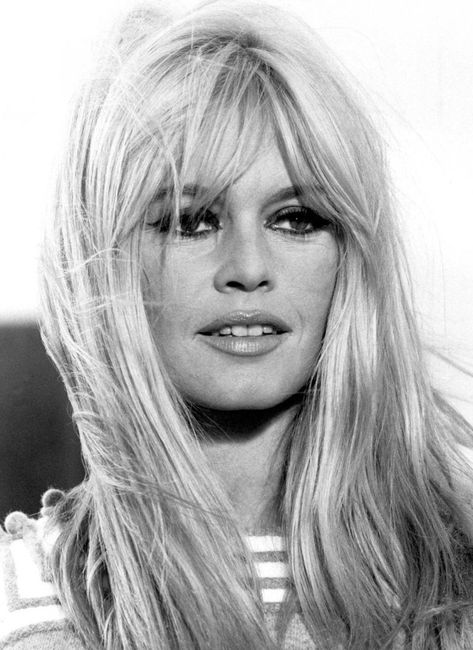 Bridgette Bardot Brigitte Bardot Hair, Bardot Bangs, Bardot Hair, Bridgette Bardot, Cool Hairstyles For Girls, Bridget Bardot, How To Cut Bangs, Celebrity Hair Stylist, Actrices Hollywood