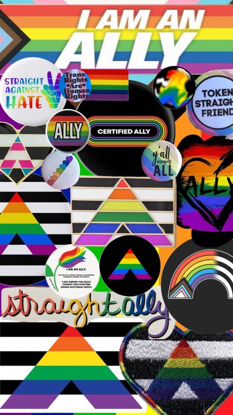 I made this one for any ally’s looking for a good pride wallpaper #pride #ally #wallpaper #pridemonth #lgbtq #lgbtqia Ally Wallpaper, Lgbtq Wallpapers, Pride Ally, Ally Pride, Lgbtq Ally, Same Love, Wallpapers