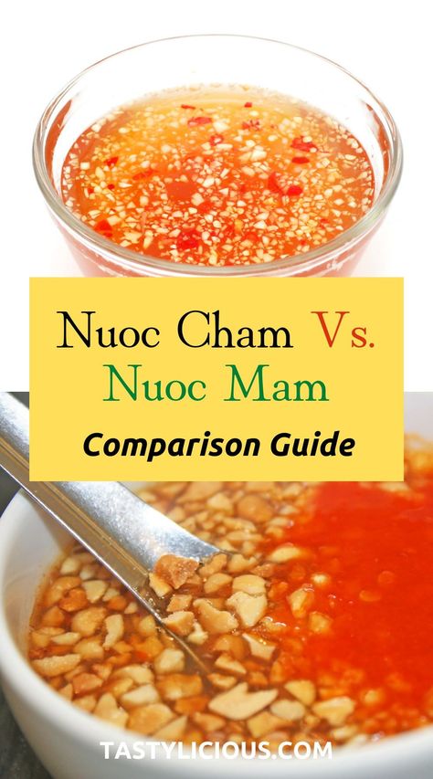 Nuoc Cham Sauce Recipe, Nuoc Mam Recipe, Refreshing Spring Recipes, Vietnamese Sauce, Vietnamese Fish Sauce, Easy Summer Dinner Recipes, Spicy Sauce Recipe, Easy Vietnamese Recipes, Healthy Summer Dinner