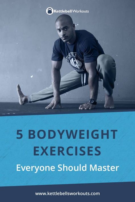 5 Body Weight Exercises for Beginners for Full Body Conditioning Equipment Exercises, Fast Fat Burning Workout, Workouts Without Equipment, Body Weight Exercises, Kettlebell Cardio, Weight Exercises, Bodyweight Exercises, Kettlebell Training, Muscles In Your Body