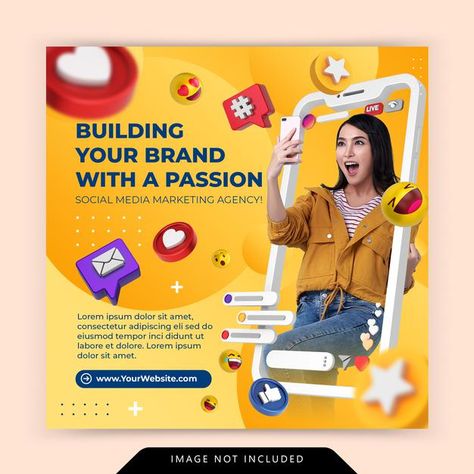 Creative Banners, Instagram Promotion, Instagram Banner, Digital Marketing Design, Social Media Promotion, Digital Marketing Social Media, Social Media Marketing Agency, Social Media Design Inspiration, Social Media Marketing Services