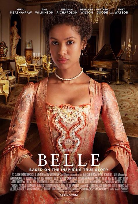 This story sounds similar to the lady sarah forbes bonetta davies story, but I'm sure during the "time period" of slavery... many separated from their families or were freed or even recaptured again where often considered as "gifts" or "adopted" by European royalty or of great wealth... Belle Movie, Tom Wilkinson, Miranda Richardson, The Young Victoria, Sam Reid, Emily Watson, Gugu Mbatha Raw, Sarah Gadon, Beau Film