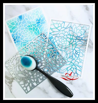 Make A Stencil, Stamping Techniques Card Tutorials, Amazing Backgrounds, Distress Ink Techniques, Stampin Up Anleitung, Card Making Templates, Ink Blending, Stamp Tutorial, Card Making Tips