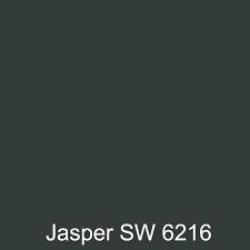 Sw Jasper, Jasper Paint, Sherwin Williams Jasper, Darkest Black Color, Interior Paint Colors, Green Rooms, Refurbished Furniture, Paint Colors For Home, Crafty Craft