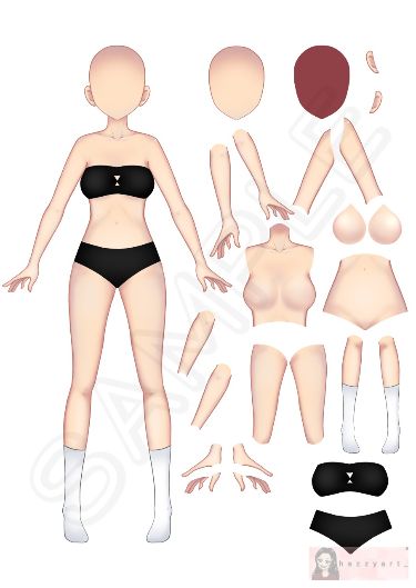 Vtuber model base for original characters.  Download and use this base to create your own unique vtuber model. #vtuber #vtubermodel #vtuberbase . #Vtuber_Model_Base #Small_Business_Ideas_Products #Vtuber_Model #Chinese_Picture Vtuber Model Base, Model Vtuber, Vtuber Design, Flowers And Animals, Chinese Picture, V Model, Vtuber Model, Body Base, Surreal Artwork