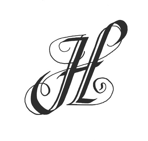 JH monogram by Jos van Hout H Tattoo Letter Design, Jh Tattoo, Jh Monogram, H Calligraphy, Calligraphy H, Hermes Logo, H Alphabet, Calligraphy Fonts Alphabet, Native American Feathers