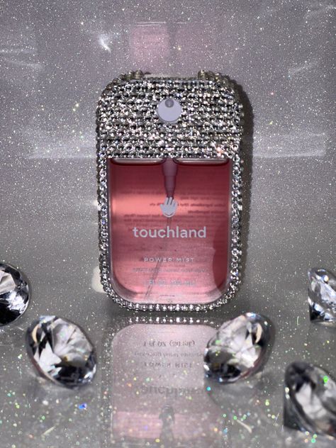 Here is one of my Ulta Buys not for sale just for show. I’ve always wanted to bedazzle this hand sanitizer and I finally got my hands on one 🤩 #touchland #ulta #bling #blingtouchland Bedazzled Skincare And Makeup, Things To Badazel, Baddazle Things, Things To Bedazzle Diy, Bedazzled Skincare, Bedazzling Things, Bedazzled Ideas, Things To Bedazzle, Bedazzle Ideas