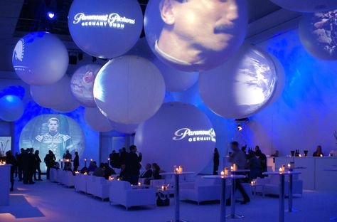 Awesome example of a #gobo #monogram being used for this #company #showing! Get the look with #RentMyWedding! #corporateevent #eventideas Corporate Events Decoration, Corporate Event Design, Neon City, Event Stage, Event Design Inspiration, Exhibition Stand Design, Corporate Party, Gala Dinner, Event Lighting