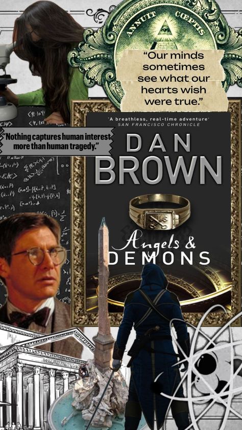 #angelsanddemons #danbrown #books #readinginspo Angels And Demons Aesthetic, Dan Brown Books, Demon Book, Demon Aesthetic, Dan Brown, Angels And Demons, Brown Aesthetic, Book Aesthetic, Literature