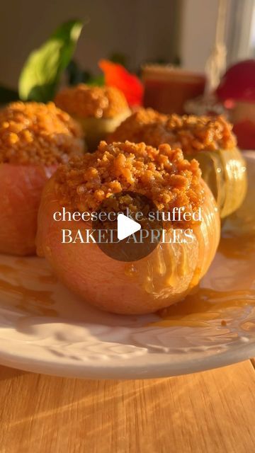 Cottagecore Baking Recipes, Stuffed Baked Apples, Cottagecore Baking, Apple Cheesecake, Baked Apples, Cozy Cottage, Drink Recipes, Cottage Core, Fall Recipes