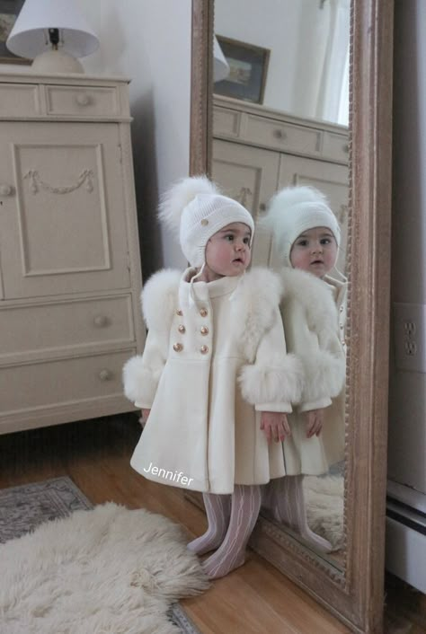 Luxury Kids Clothes, Childrens Coats, Baby Couture, Baby Coat, Wool Cape, Foto Baby, Infant Clothing