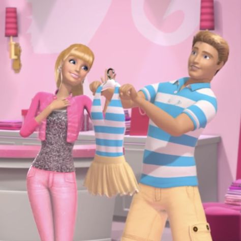 Barbie And Ken Life In The Dreamhouse, Barbie Bloopers, Barbie Life In The Dream House, Barbie In The Dream House, Ken And Barbie, Whatsapp Theme, Barbie Funny, Barbie Images, I Love Cinema