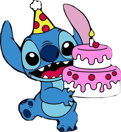 Stitch Birthday Drawing, Lilo N Stitch, Birthday Stitch, Happy Birthday Drawings, Stitch Party, Stitch Cake, Stitch Coloring Pages, Stitch Birthday, Lilo And Stitch Drawings