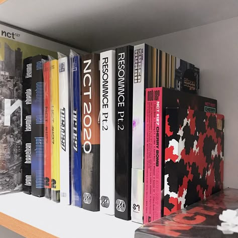 Nct 127 Album Aesthetic, Nct 127 Album Collection, Nct Albums Aesthetic, Albums Aesthetic Kpop, Nct Dream Album Collection, Nct Collection Aesthetic, Nct Room Aesthetic, Nct Merch Aesthetic, Kpop Albums Collection Aesthetic