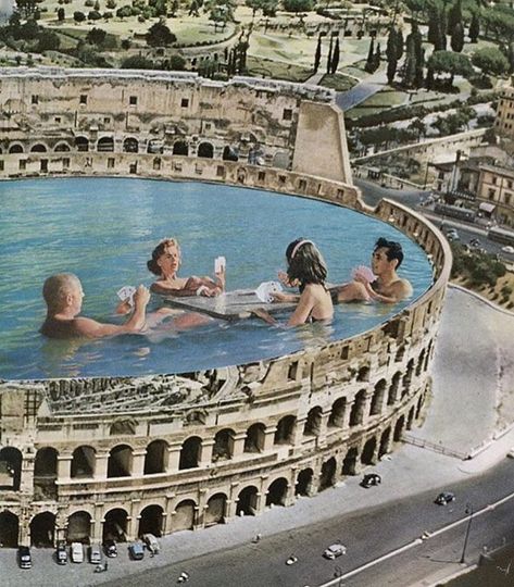 Maya Land no Instagram: “When in Rome... 😍❤️. My #handmadecollage. Prints are available on my website www.artisticsideoflife.com or follow the link in my bio 💕.…” Rome Architecture, City Collage, Surreal Collage Art, Futurism Art, Bullet Art, When In Rome, Dada Art, Surreal Collage, Magazine Collage