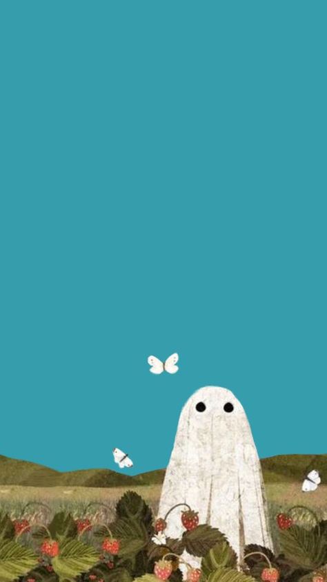 Ghosts Art, Background Cute, Pixel Art Background, Arte Peculiar, Art People, Hippie Wallpaper, Cute Patterns Wallpaper, Jolie Photo, Cute Backgrounds