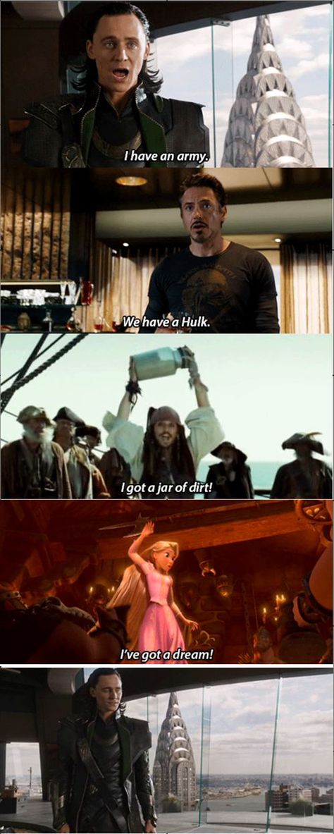 Jar Of Dirt, We Have A Hulk, Funny Test Answers, Disney Characters Videos, Weird Quotes Funny, Captain Jack Sparrow, Captain Jack, Jack Sparrow, Avengers Funny