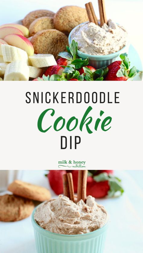 Whether it's Christmas or anytime, this snickerdoodle cookie dip is the perfect treat! It's gluten-free and has no refined sugar. Make it as an appetizer, snack, or dessert today! #healthytreat #cookietreat Cookie Biscuits, Cookie Dip, Quick Appetizer, Food Guilt, Snickerdoodle Cookie, Thanksgiving 2020, Tailgating Recipes, Quick Appetizers, Being Prepared