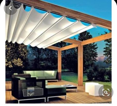 Ombra Pergola, Pergola Retractable, Corner Pergola, Small Pergola, Pergola Diy, Pergola Swing, Retractable Pergola, Wood Pergola, Pergola Design