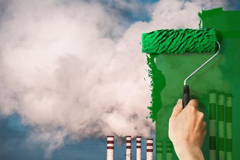 What is greenwashing and why is it a problem? | Living Greenwashing Illustration, Polluted Earth, Collaboration Post, Green Washing, Sustainable Transportation, Sustainable Marketing, Green Marketing, Environmentally Friendly Living, Environmental Degradation