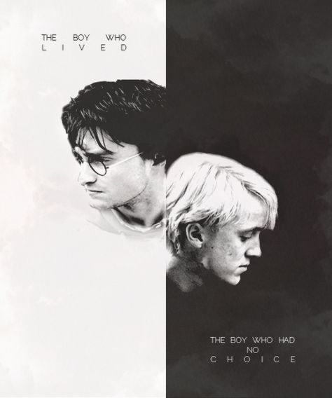 Black And White Harry Potter, Anuel Aa Wallpaper, Wholesome Pictures, Drarry Fanart, Harry Draco, Hp Harry Potter, Tom Felton Draco Malfoy, Harry Potter Images, Marvel Quotes