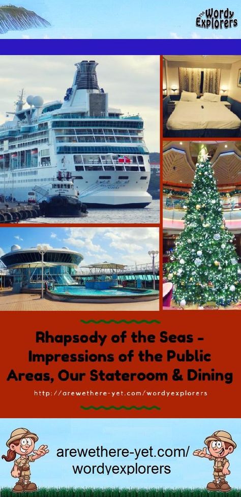 Review:  Rhapsody of the Seas - Impressions of the Public Areas, Our Stateroom & Dining Rhapsody Of The Seas, Cruise Lines, Cruise Line, Royal Caribbean, Cruises, Cruise Ship, The Public, About Us, This Is Us