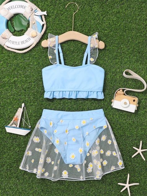 Daisy Decor, Swimsuits Outfits, Cute Dress Outfits, Shein Outfits, Cute Bathing Suits, Cute Preppy Outfits, Easy Trendy Outfits, Cute Swimsuits