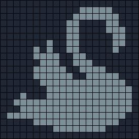 Deer Pixel Art Grid, Crochet Graph Patterns Taylor Swift, Swan Alpha Pattern, Deftones Crochet Grid, Knitting Charts Free Simple, Sun And Moon Alpha Pattern, Angel Alpha Pattern, Album Cover Tapestry Crochet, Crochet Grid Patterns Charts