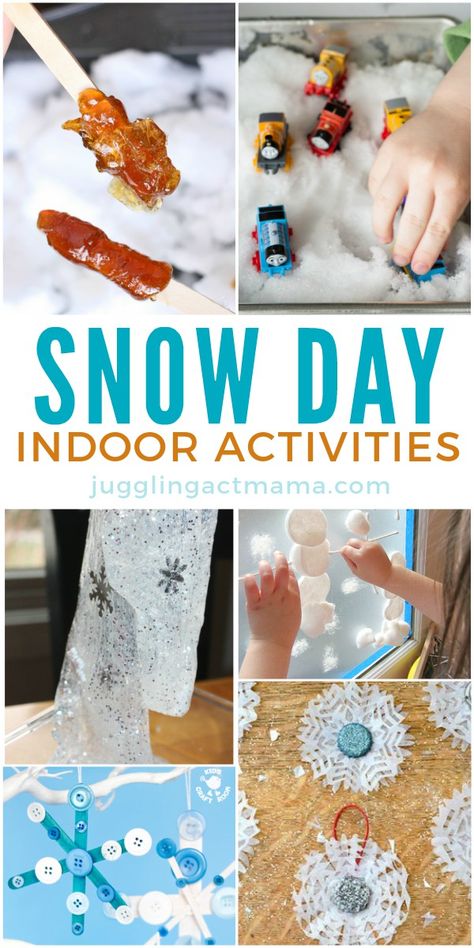 Get rid of the boredom bug with these fun snow day indoor activities. Snow Day Projects For Kids, Snow Day Crafts For Kids, Snow Day Crafts, Fun Snow Day Activities For Kids, Indoor Snow Activities For Kids, Snowday Activities For Kids, Snow Day Activities For Kids, Snow Day Fun, Snow Day Fun Indoor Activities