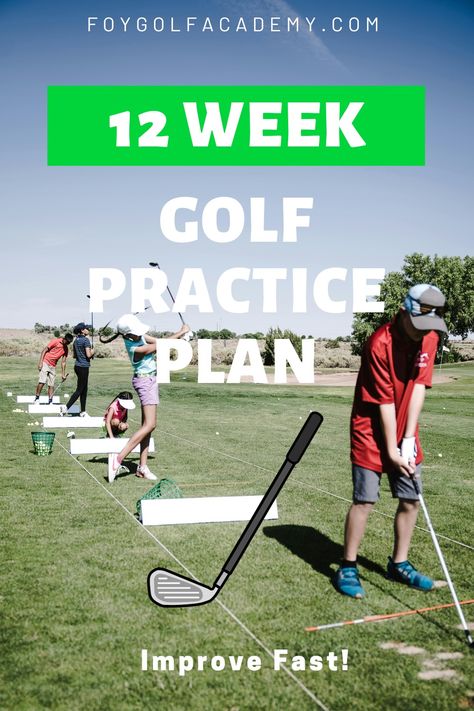 Here's a golf practice plan to follow step by step with over 12 weeks of golf drills. Learn more here. Golf Academy, Golf Score, Golf Drills, Golf Practice, Video Library, Challenge Yourself, 12 Weeks, Training Program, Drills