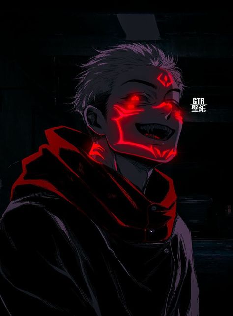 Sukuna | Anime shadow, Anime art dark, Anime artwork wallpaper Anime Screensaver, Sukuna Anime, Tokyo Ghoul Cosplay, Artwork Wallpaper, Samurai Artwork, Anime Ninja, Anime Villians, Glowing Art, Dark Anime Guys