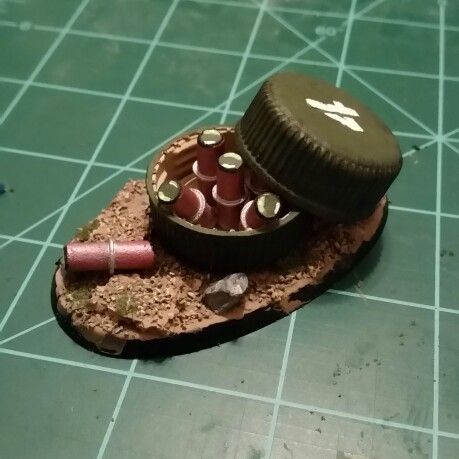 Objective Markers 40k, Ork Terrain, Rpg Terrain, Junk Modelling, Dnd Crafts, Warhammer Terrain, Mini Ideas, Warhammer Figures, Game Terrain