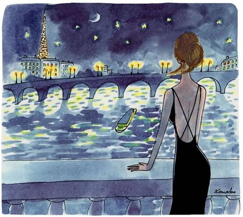 Kanako Kuno, My Little Paris, Paris Illustration, Art Mignon, Beautiful Paris, Big Cities, Wall Papers, Art Et Illustration, Girly Art